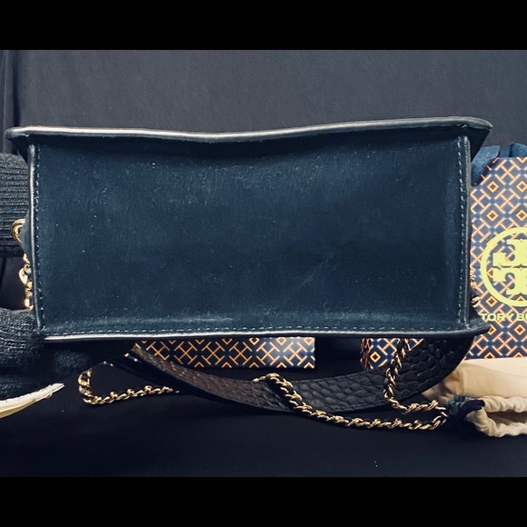 Tory Burch embossed double strap leather bag - Picture 10 of 16